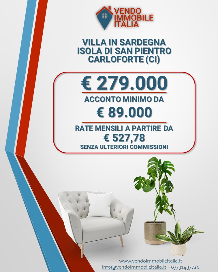 Villa in Sardegna Isola di San Pietro-Carloforte