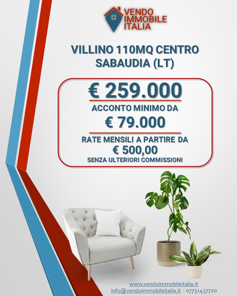 Villino centro Sabaudia LT