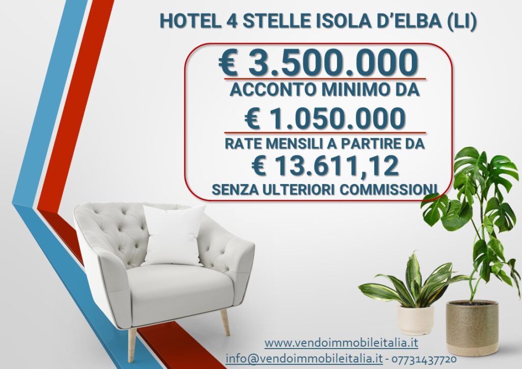 Hotel 4 stelle isola delba LI